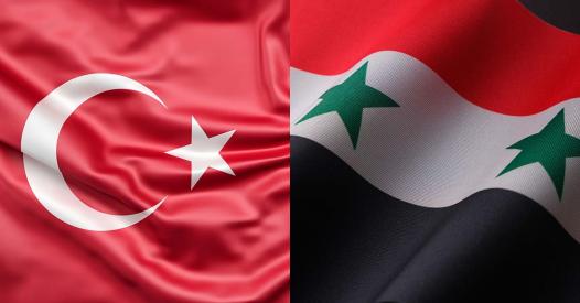 bandiere turchia e siria